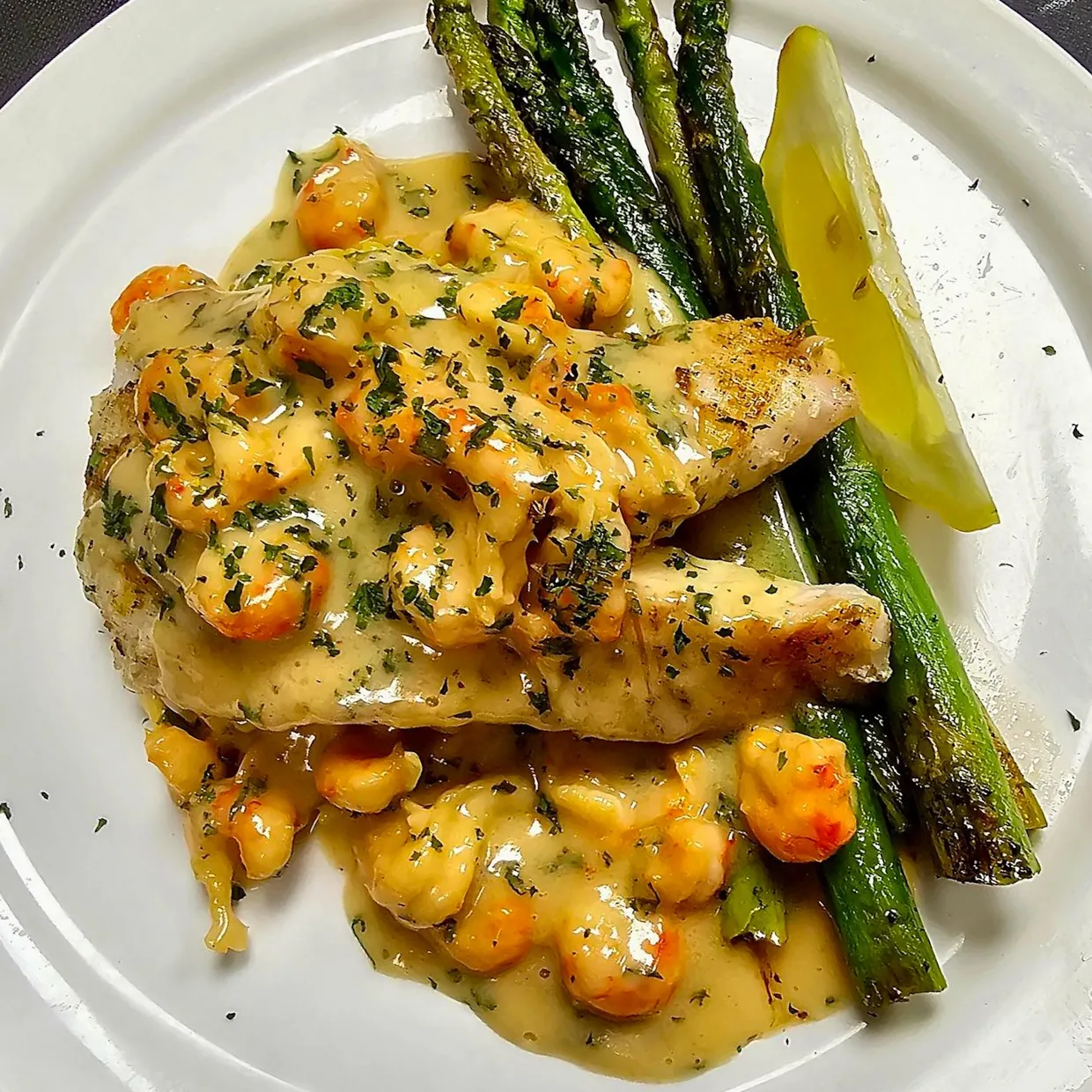 chicken and asparagus